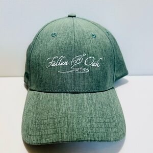 NWOT Green Fallen Oak Golf Course Cap